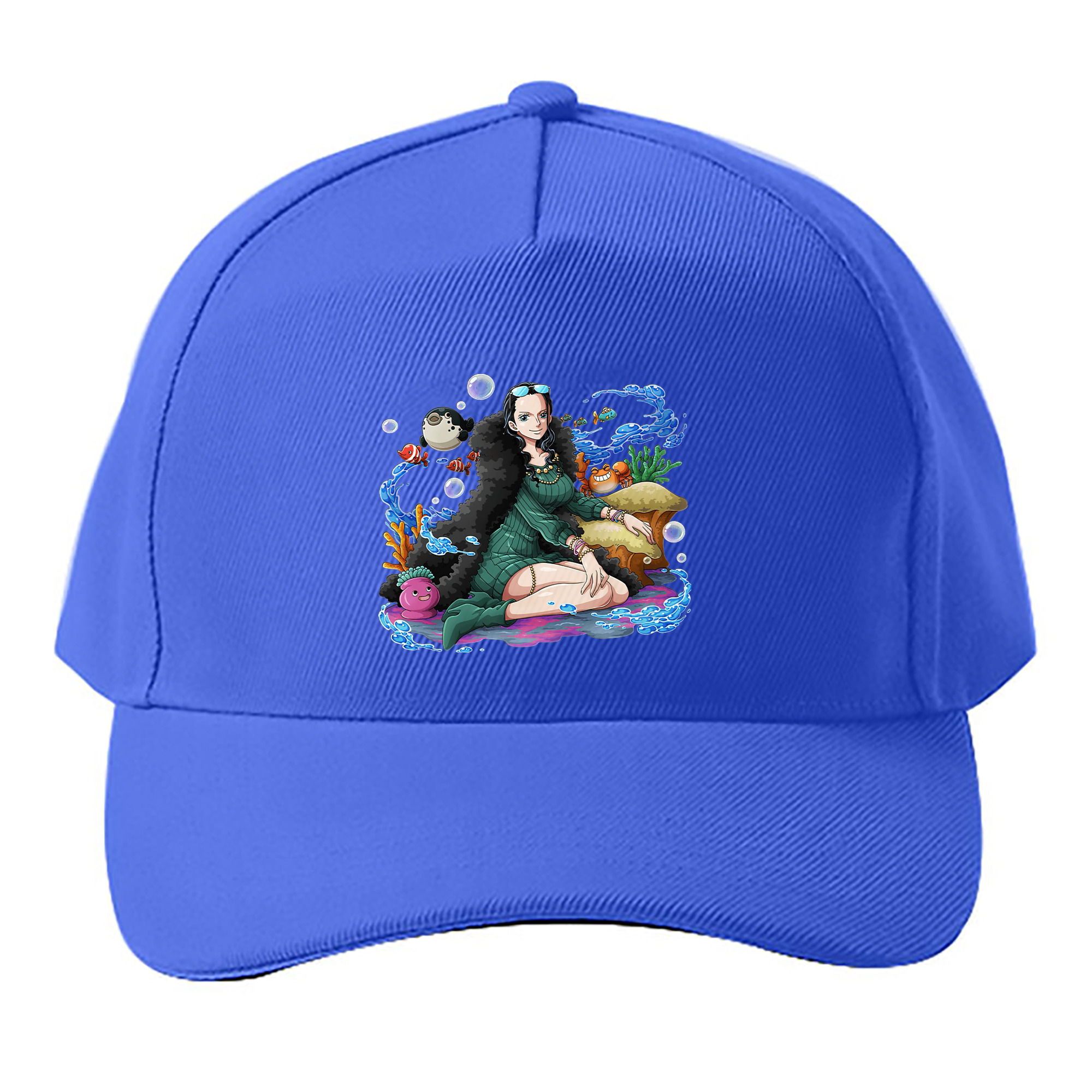 （画像用） ワンピース ニコ・ロビン ONE PIECE Nico Robin ベースボールキャップ 綿100％ 男女兼用 帽子 スポーツ
